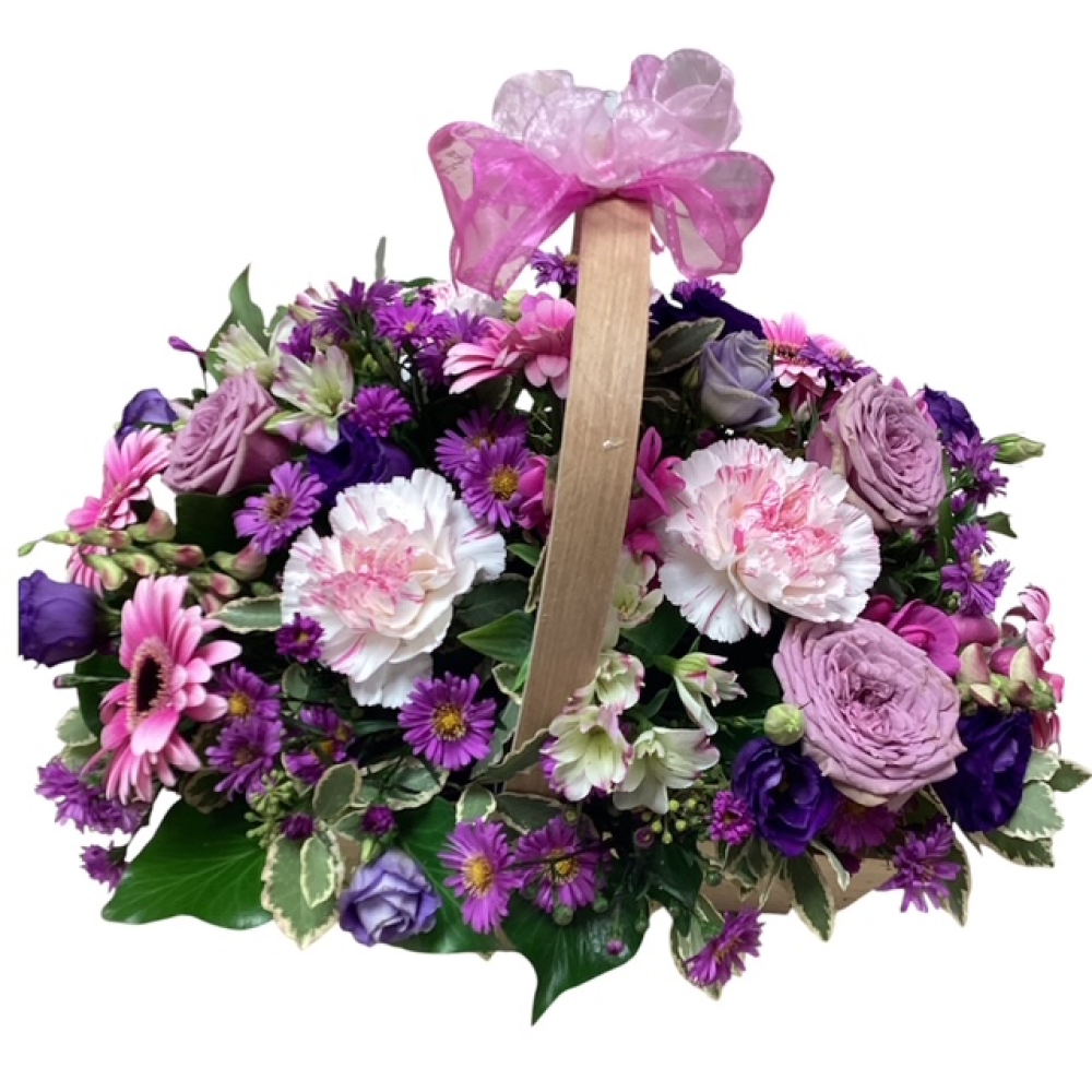 Pretty Pink Basket